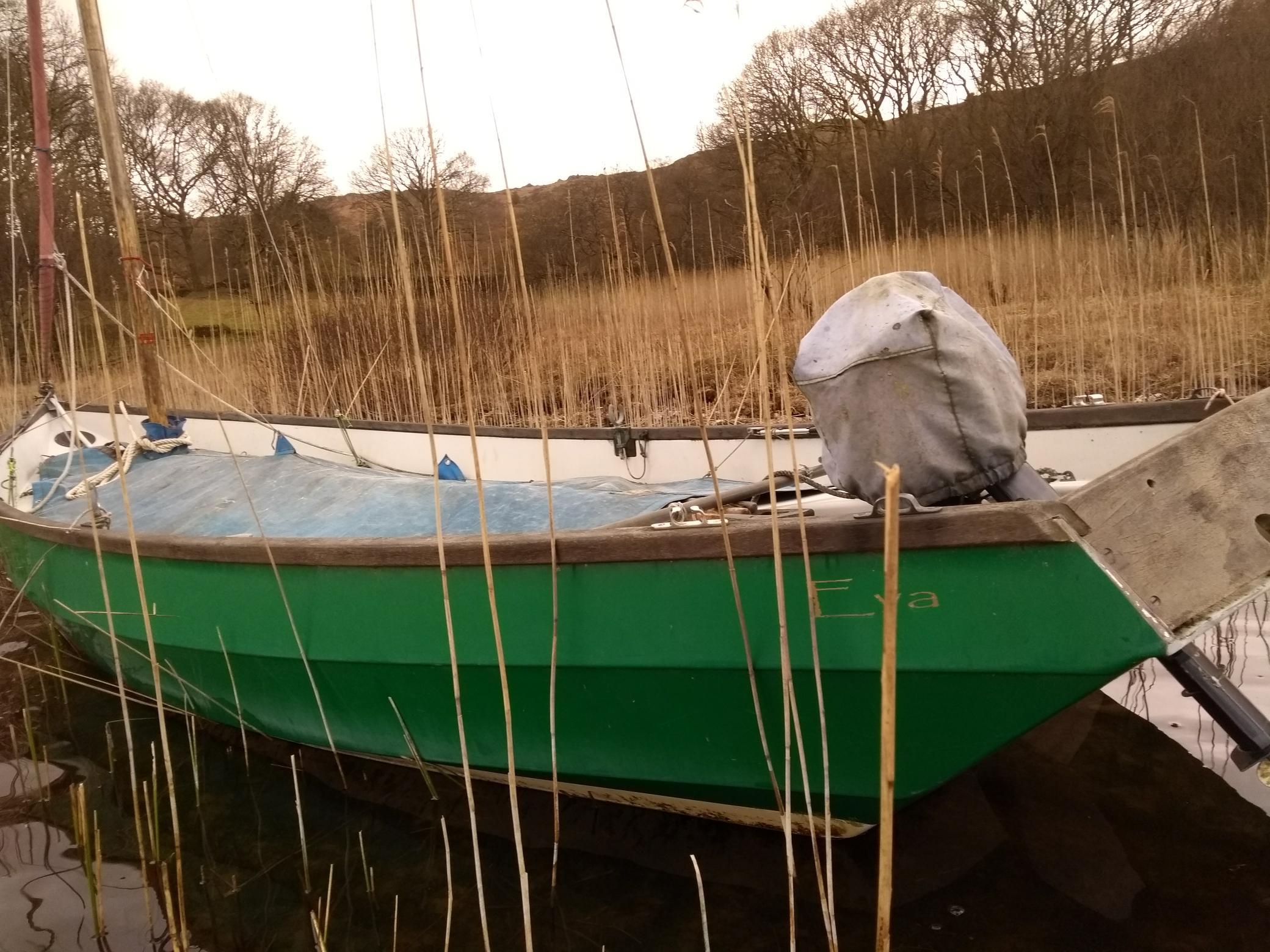 Eva escaped but safe in the reeds